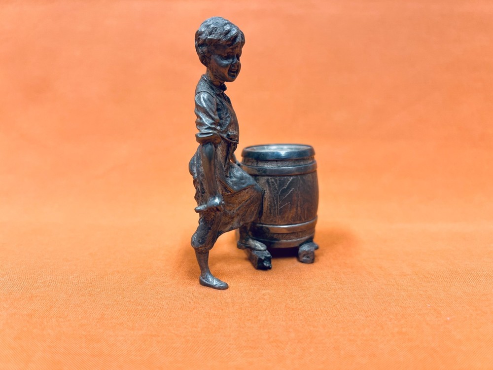 Russian 84 Silver Inkwell