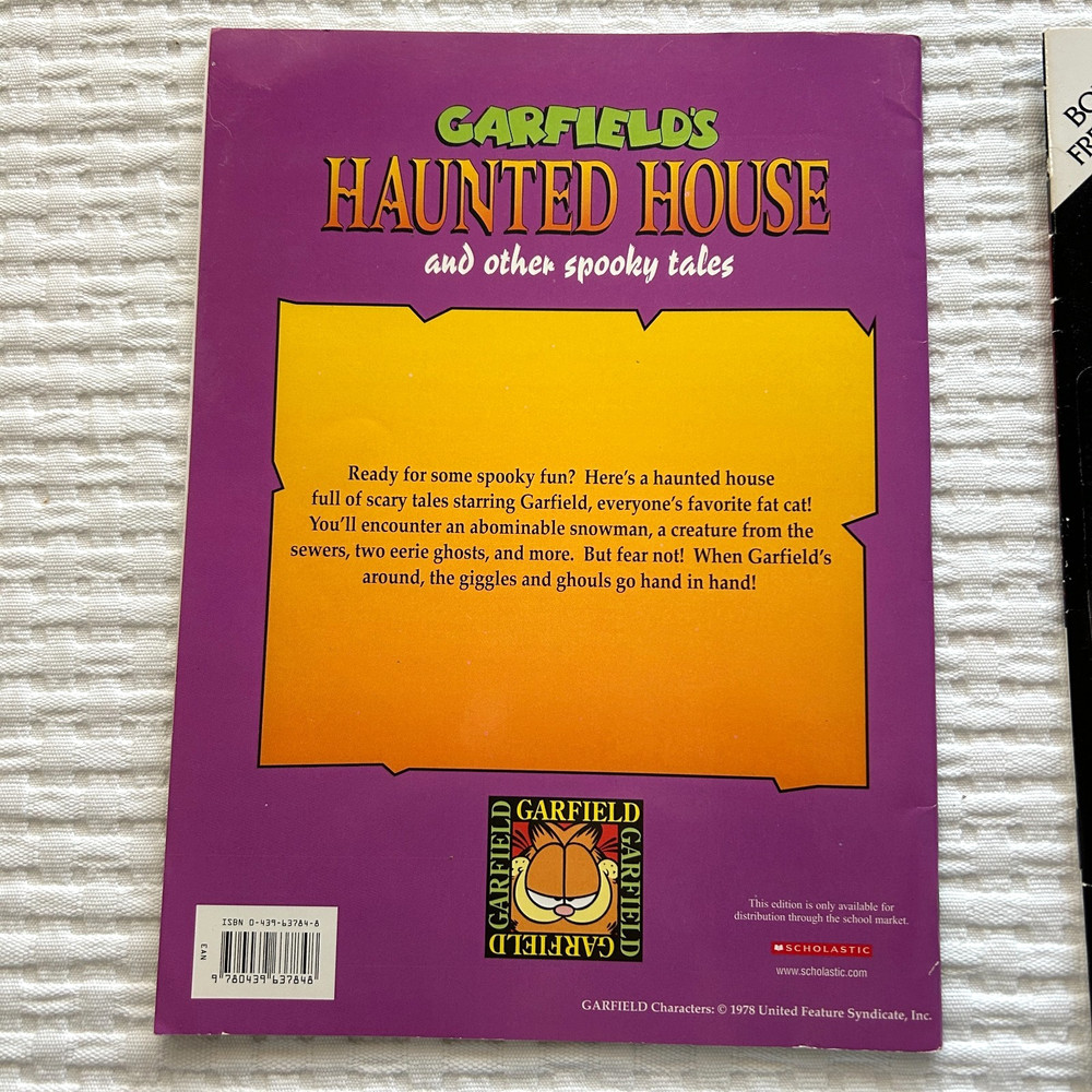 Pumpkin Masters Garfield Pattern Pumpkin Carving Kit Tools Haunted House Book