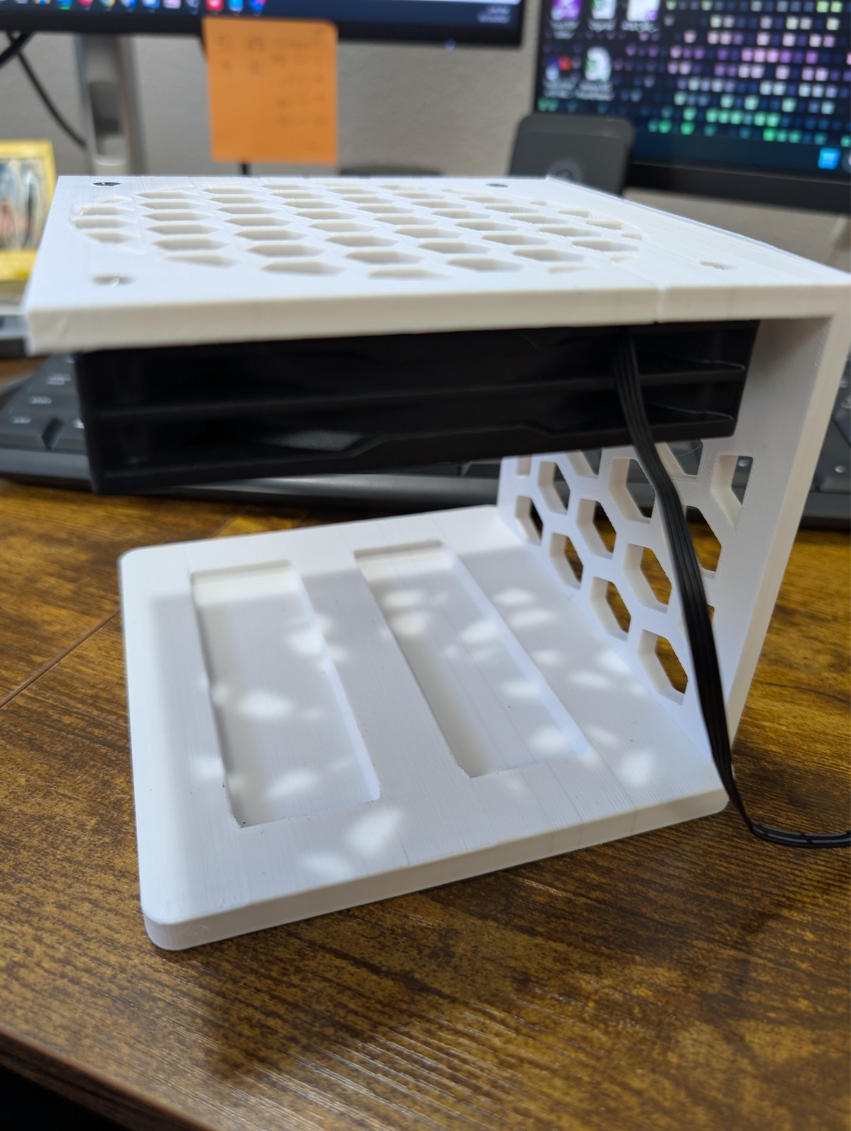 Avalon nano 3 & 3s - 3D Printed Cooling Base for PSU - 120mm Fan Mount