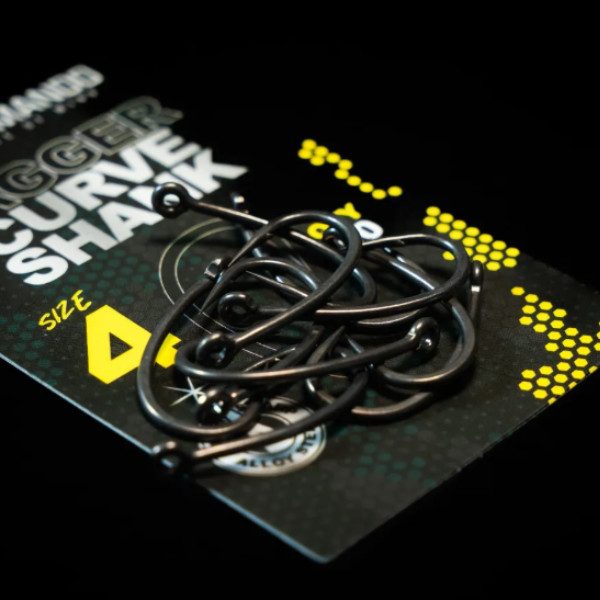 Commando Dagger Curve Shank Barbed Hooks – Super Sharp Carp Rig Hooks
