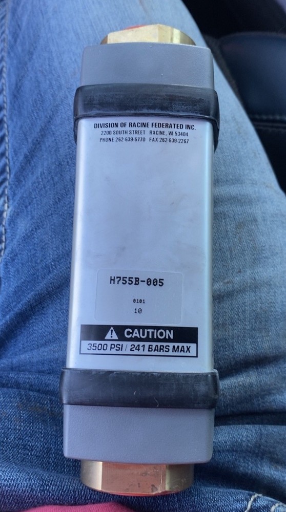 Hedland flow meter H755B-005