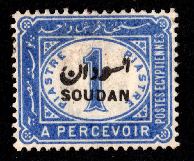 Sudan Scott J3 Unused hinged.