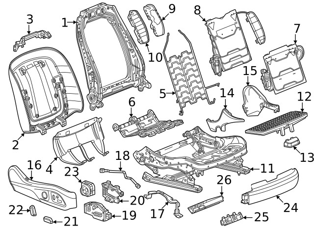 Genuine GM Support Bracket 84535660