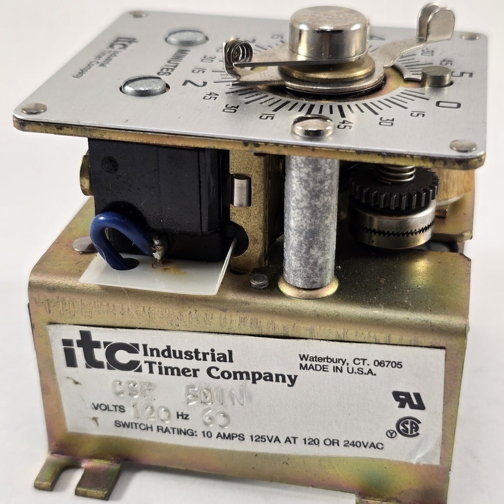ITC CSF-5MIN 120VAC/ 60Hz INDUSTRIAL TIMER