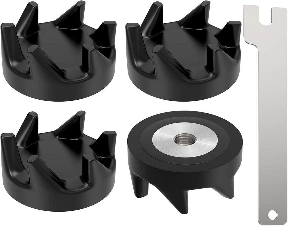 4 Pcs 9704230 Blender Coupler with Spanner, Blender Drive Coupling Kit Replaceme