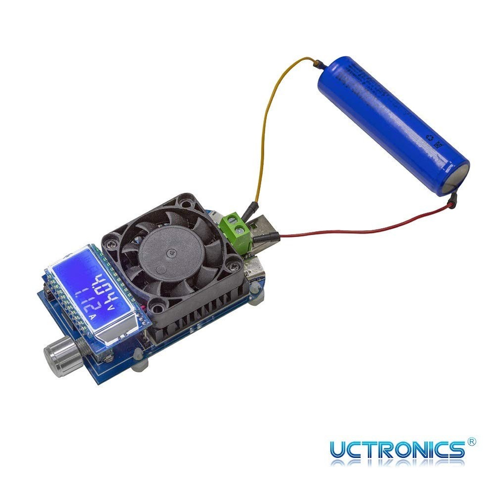 Electronic USB Load Tester, Adjustable Discharge Resistor Module 35W, Test and T