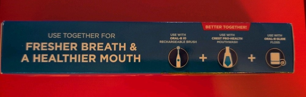 Crest Complete PLUS Whitening Scope Long Lasting Mint Toothpaste 5.4 oz Exp 7/28
