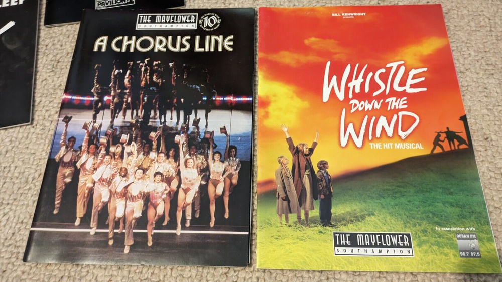 THEATRE PROGRAMMES - BUNDLE - JOB LOT - MAYFLOWER SOUTHAMPTON - JOSEPH, PHANTOM
