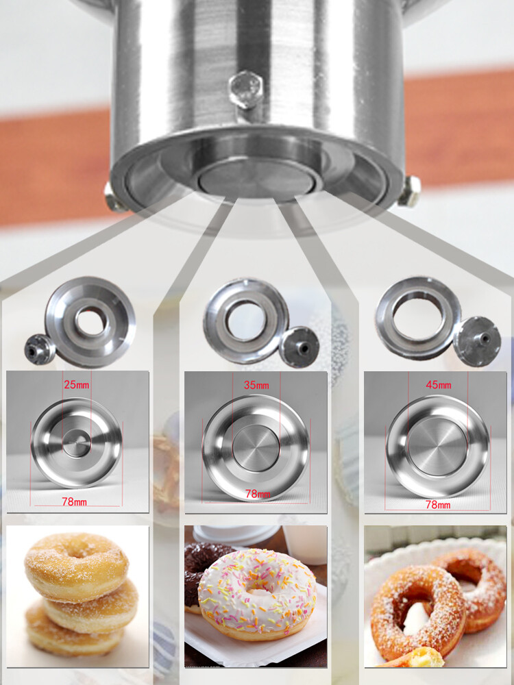 Kolice Commercial Automatic Doughnut Maker, Donut Machine, Donuts Frying Machine