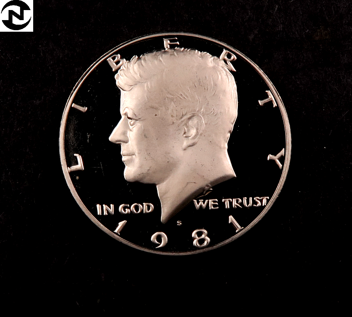 1981-S TYPE 2 Kennedy Half Dollar ~ Gem Proof DCAM ~ TY2 ~ 1 Coin
