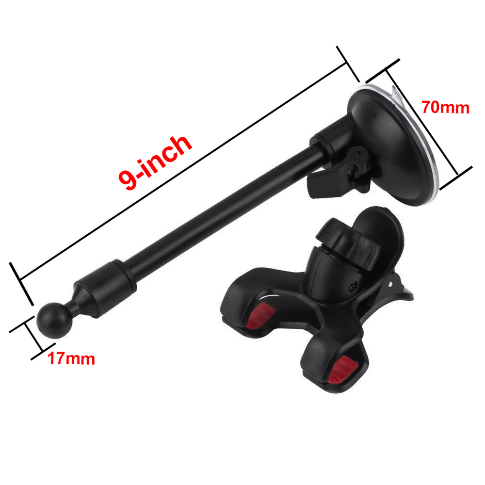 Flexible Car Windshield Suction Mount Holder For TomTom Pro 7150 GPS