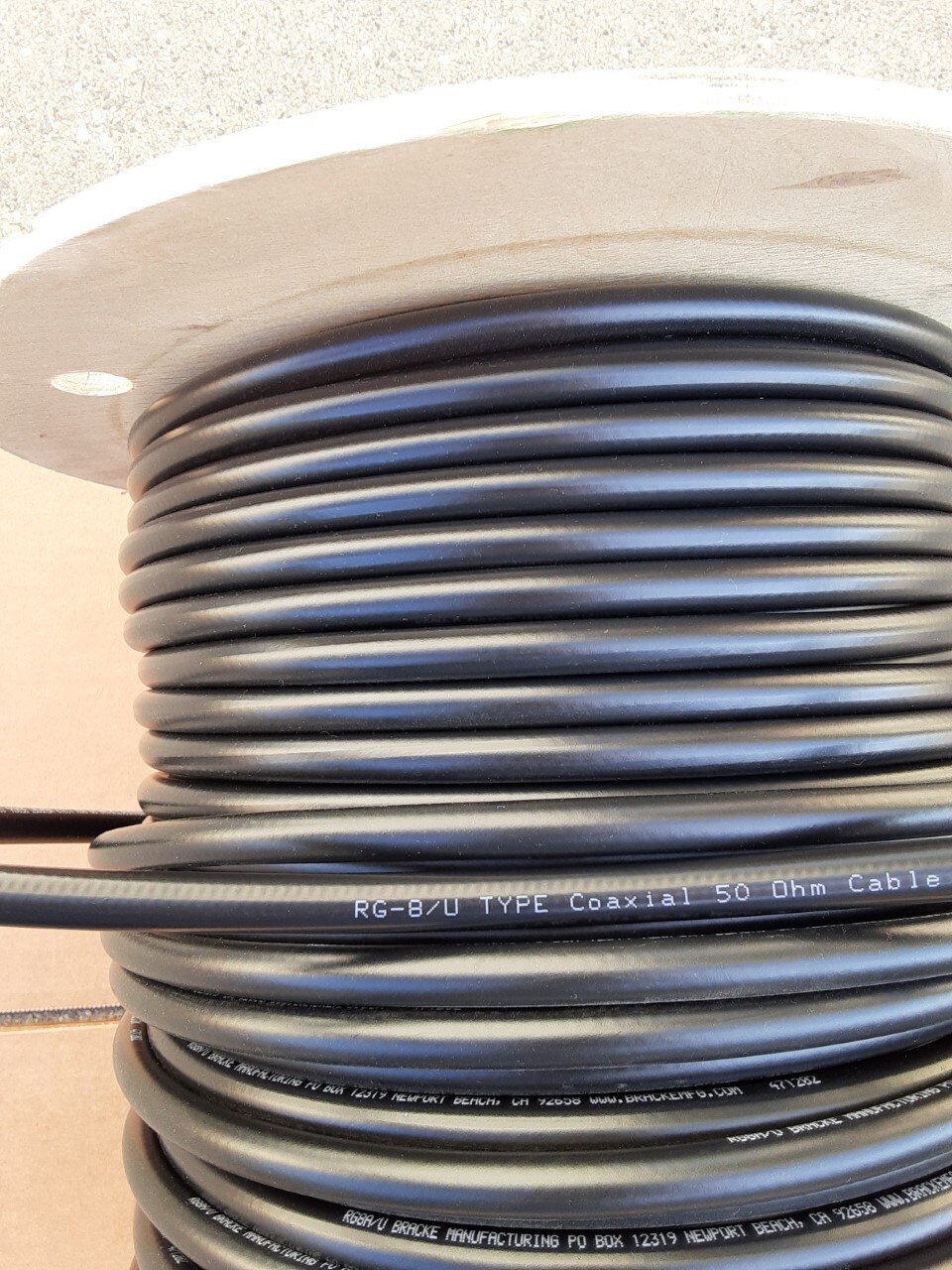 RG-8/U Without Connectors Real Copper Low Loss Coax Cable lot