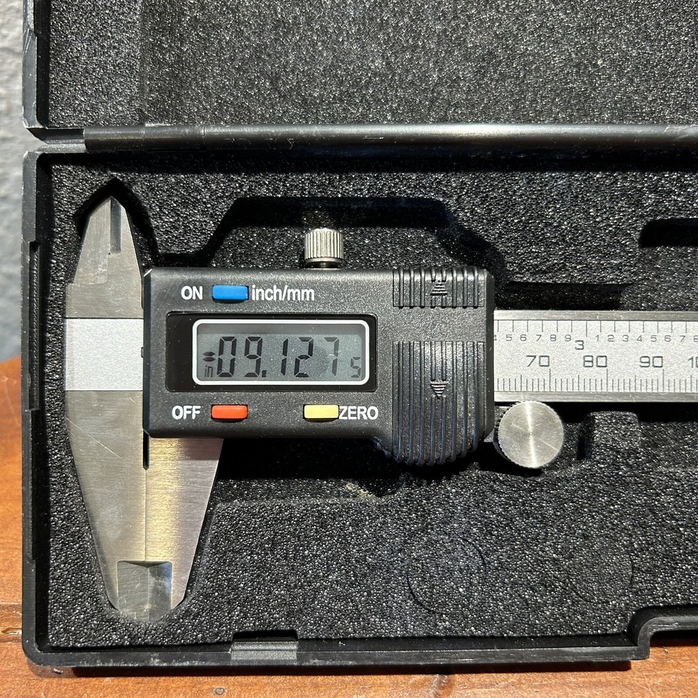 Cen-Tech 6” Digital Caliper & Case – Model #98563 – Precision Tool