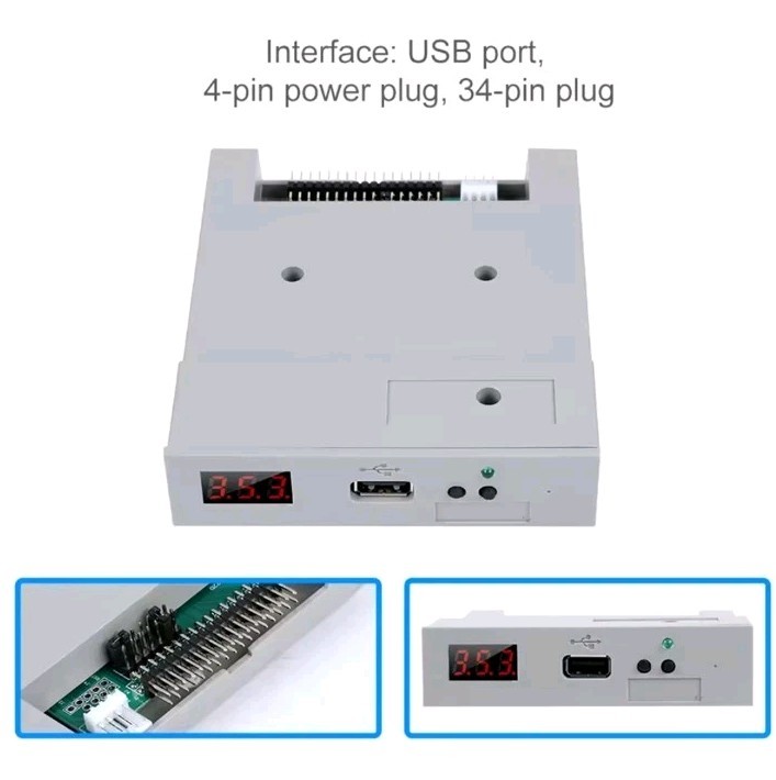 GOTEK UNIT FLOPPY DISK DRIVE EMULATOR USB PLUG AND PLAY SFR1M44-U100