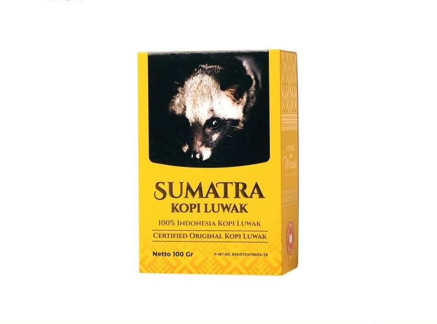 WORCAS Sumatra Luwak Coffee 100gr - Classic Box