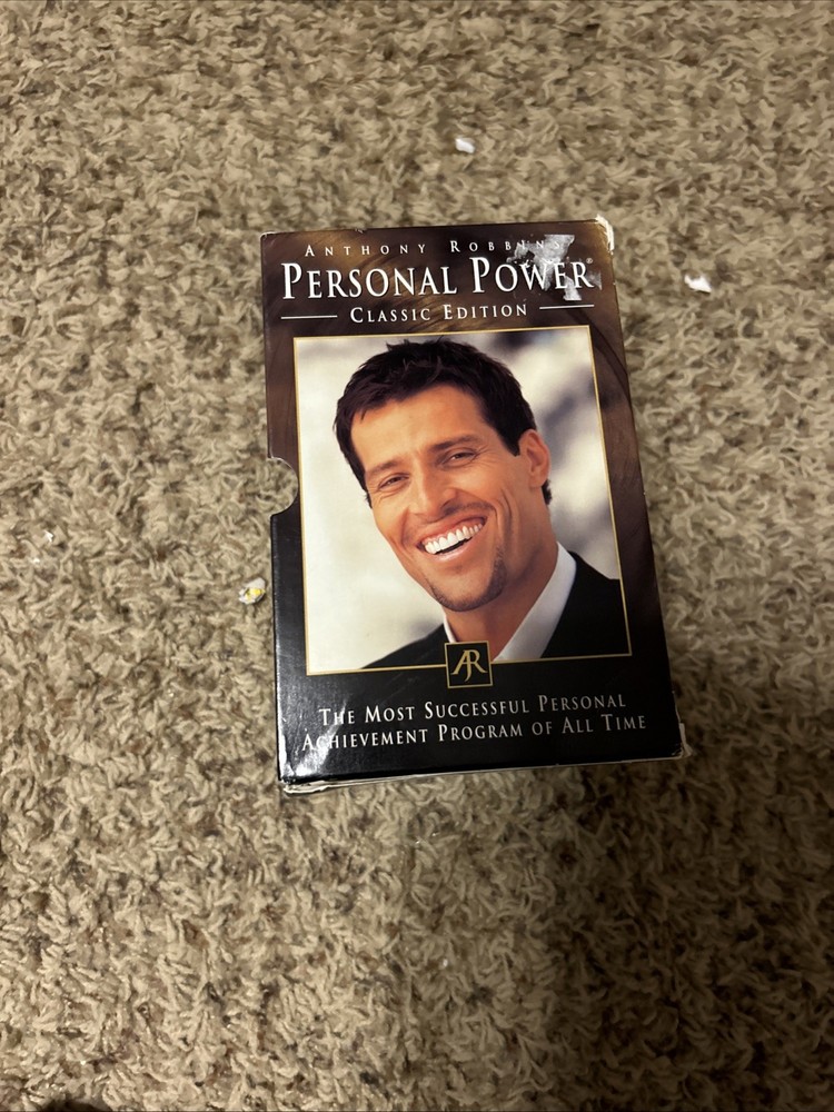Personal Power ANTHONY ROBBINS Classic Edition Cassette Set(Read Description!)