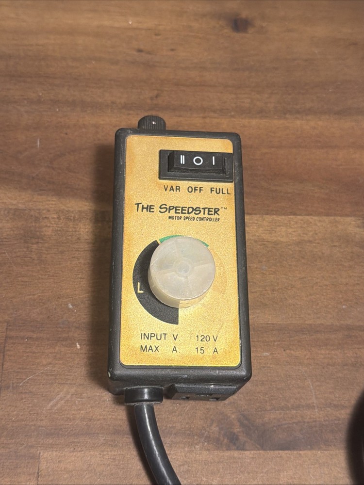 The Speedster Motor Speed Controller - Fan Control Wizard (see Pictures)