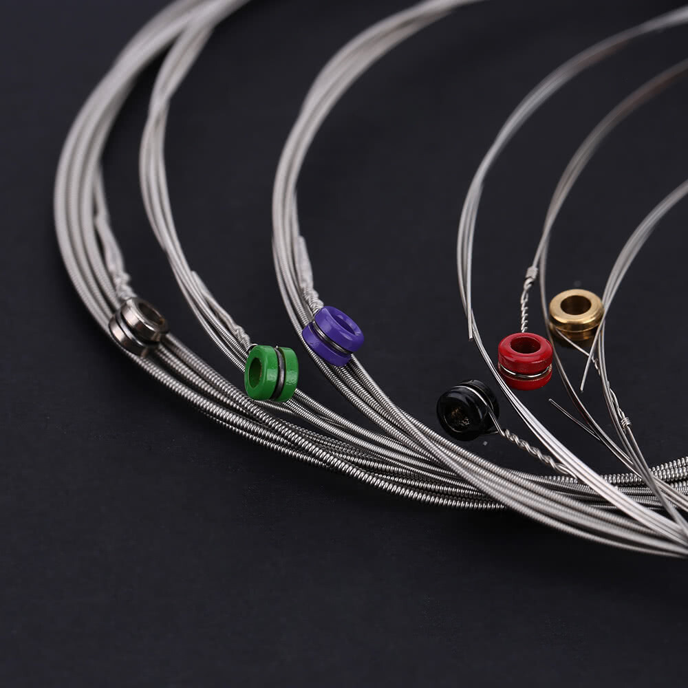 5 Sets Orphee Electric Guitar Strings Nickel Plated Super Light 6Pcs/set