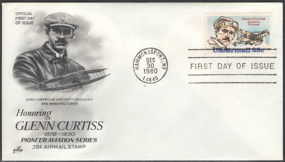 US Scott #C100 Art Craft First Day Cover