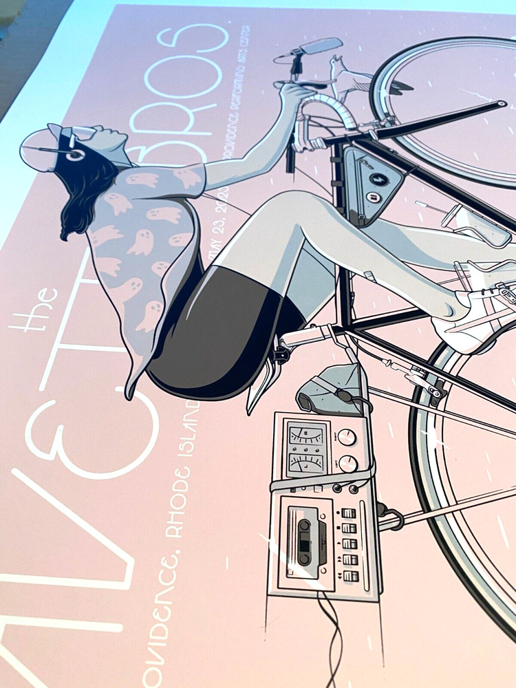 OFFICIAL The Avett Brothers May 23 2023 Providence RI AP Poster S/N #/30 Bicycle