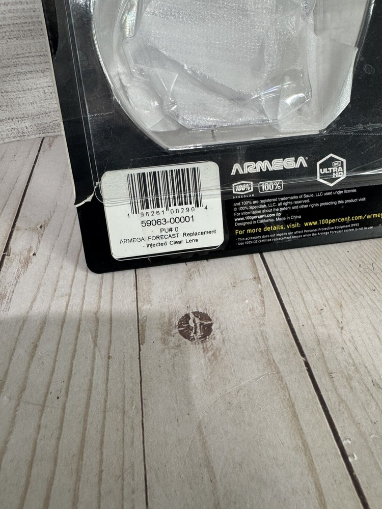 Western Powersports - ARMEGA FORECAST REPLACEMENT INJECTED CLEAR LENS WOW