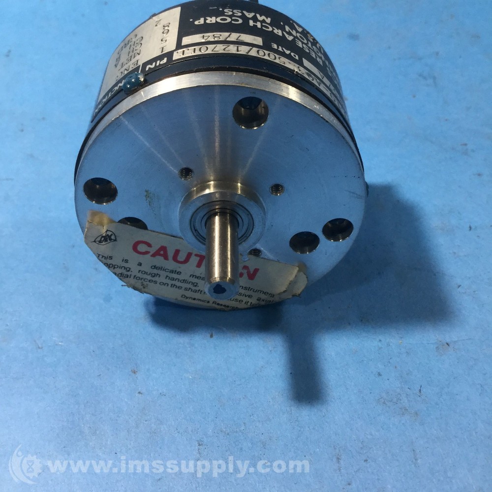 Dynamics Research 77L10-A03-500/1270LL Rotary Encoder USIP