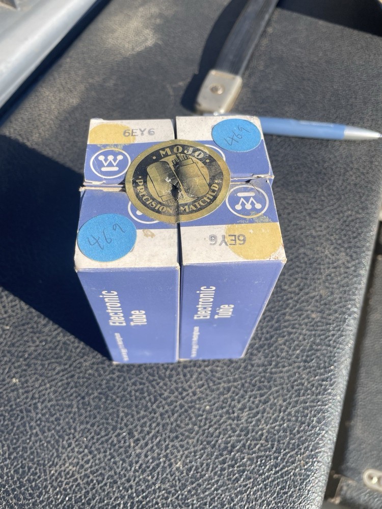 Mojo Matched Westinghouse 6EY6 Tubes