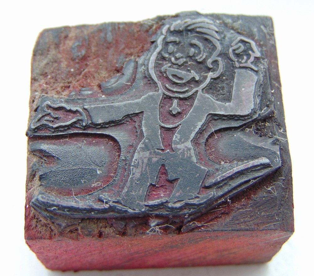 Printing Letterpress Printers Block Person