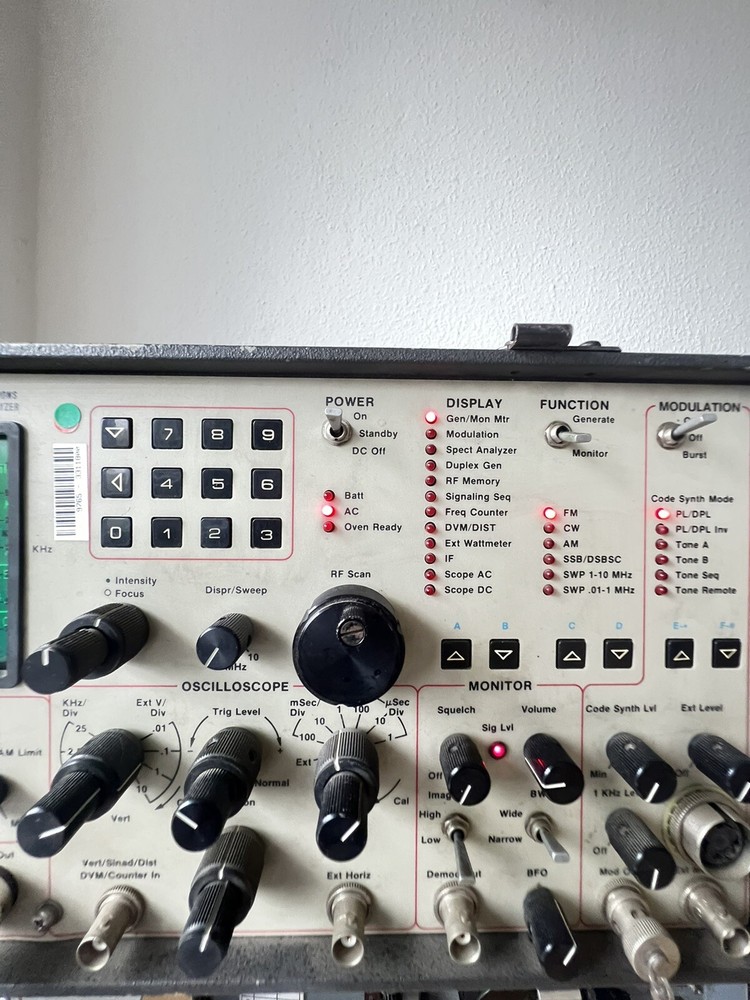 Motorola Communications System Analyzer