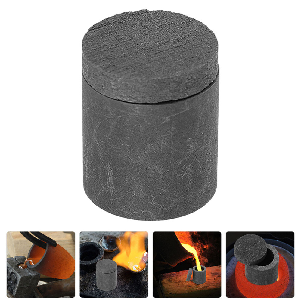 1PC Practical Melting Casting Refining Tool Graphite Furnace Melting Crucible
