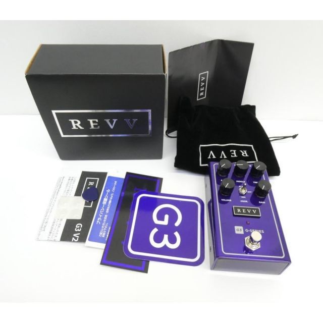 REVV G3 V2 Overdrive Effector Pedal