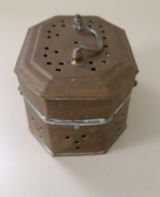 Brass Hinged Box-Made in India