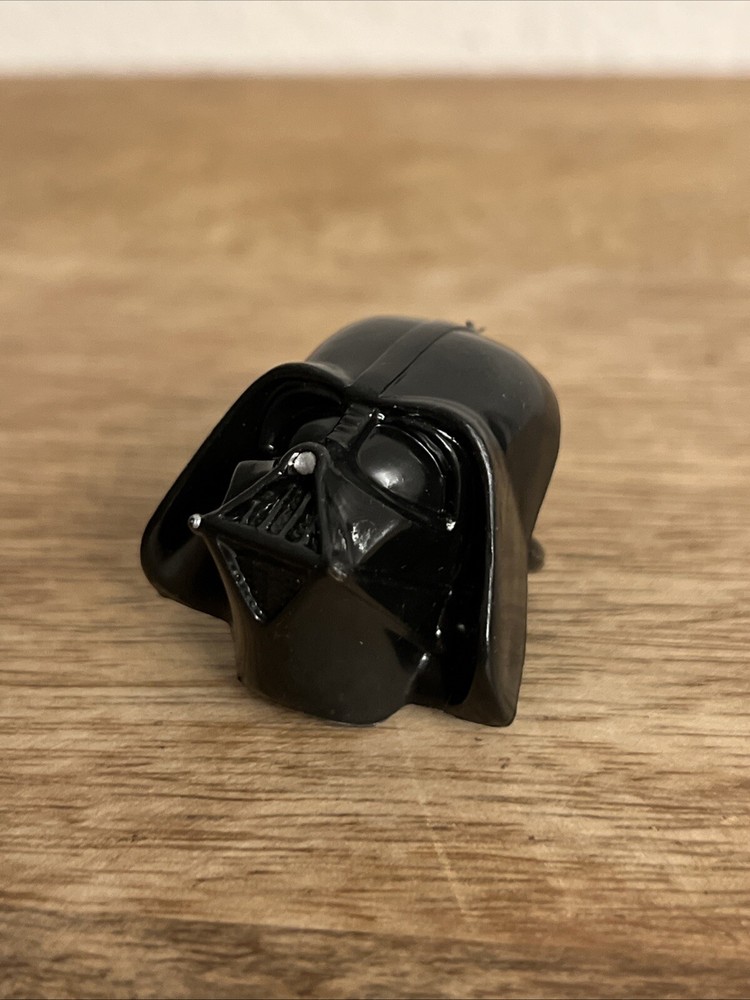Darth Vader Mask Head Star Wars Plastic Black Ring Size 5-6