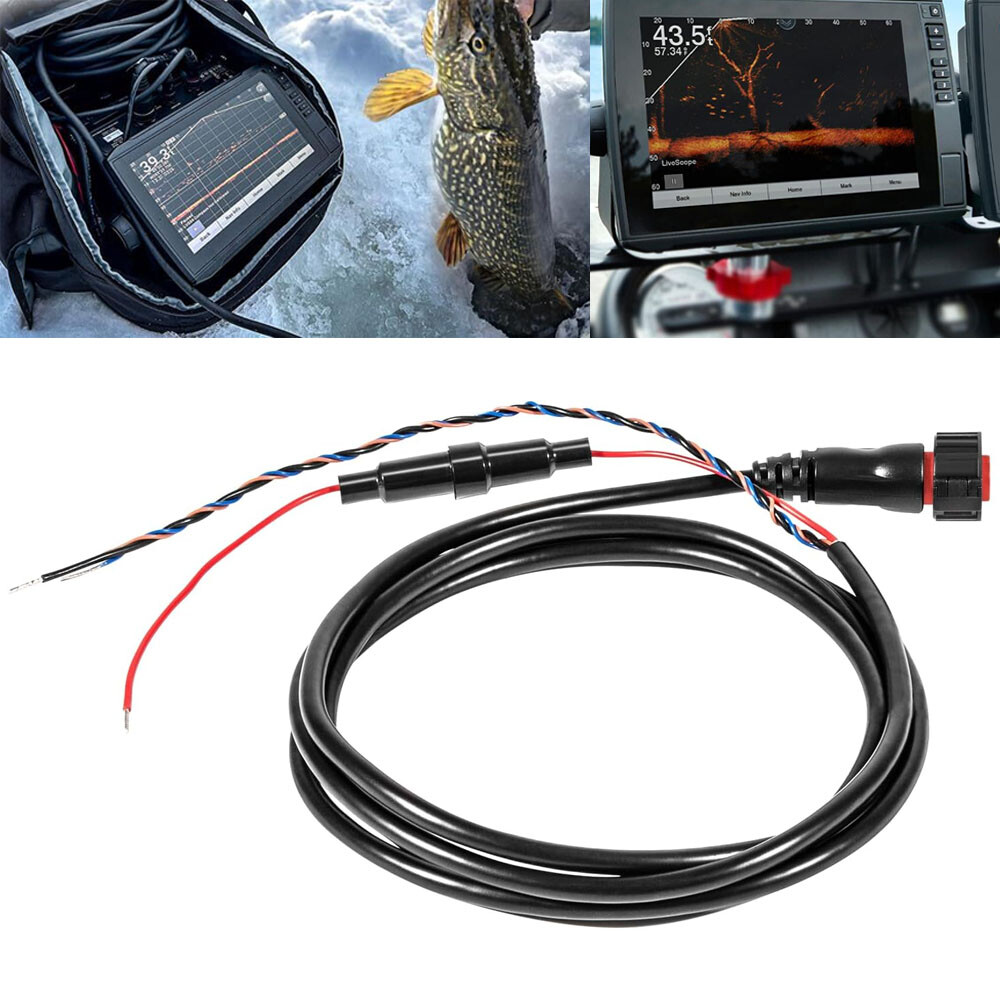 Power Data Cable 010-12445-00 for Garmin echoMAP Chirp/Plus/UHD GPSMAP Panoptix