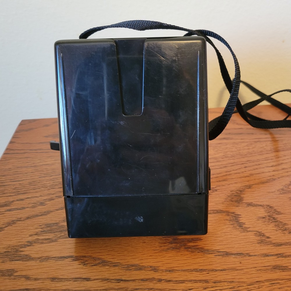Vintage Polaroid One Step Land Camera With Flash Untested Rainbow Stripe
