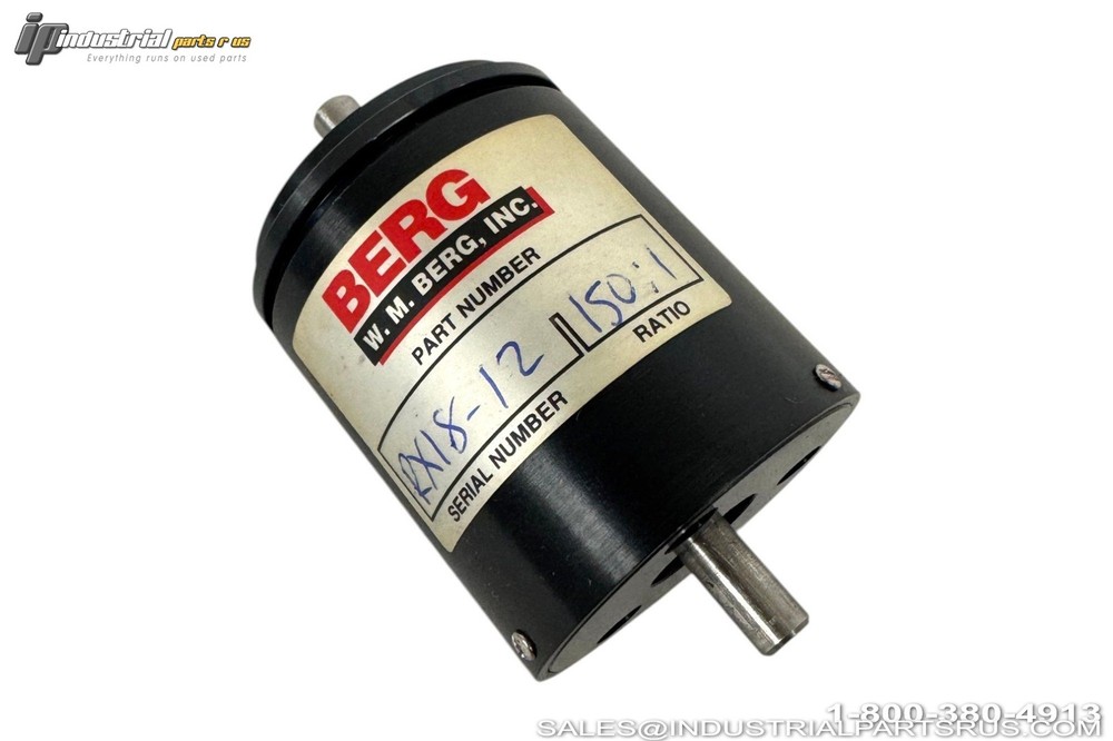 Berg RX18-12 Precision Speed Reducer Gearbox