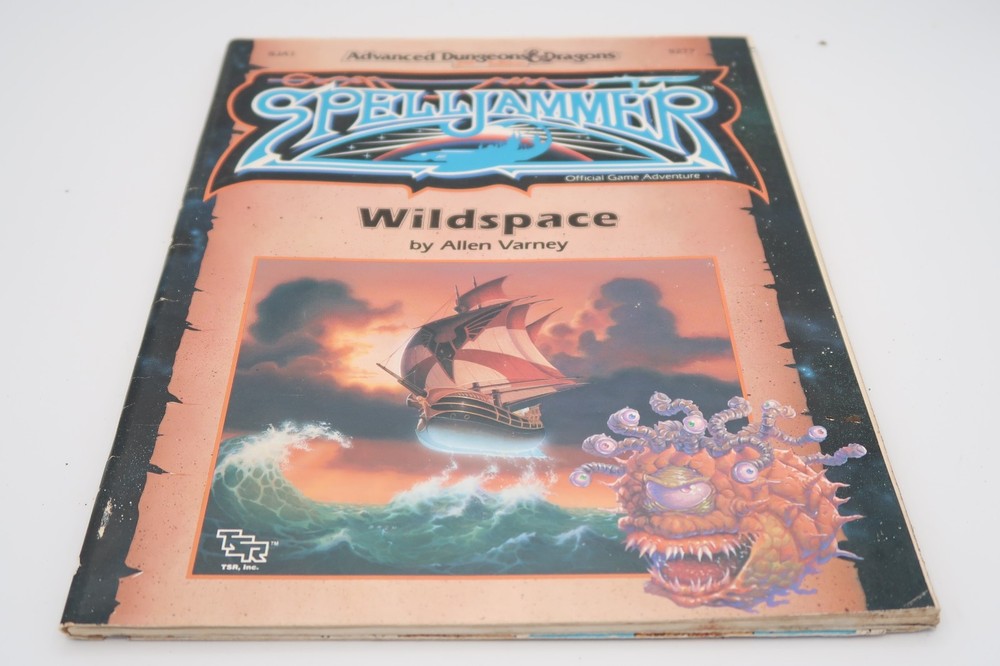 READ Spelljammer, AD&D 2nd ed LOT Realmspace, Wildspace, Arcane Space, Lorebook