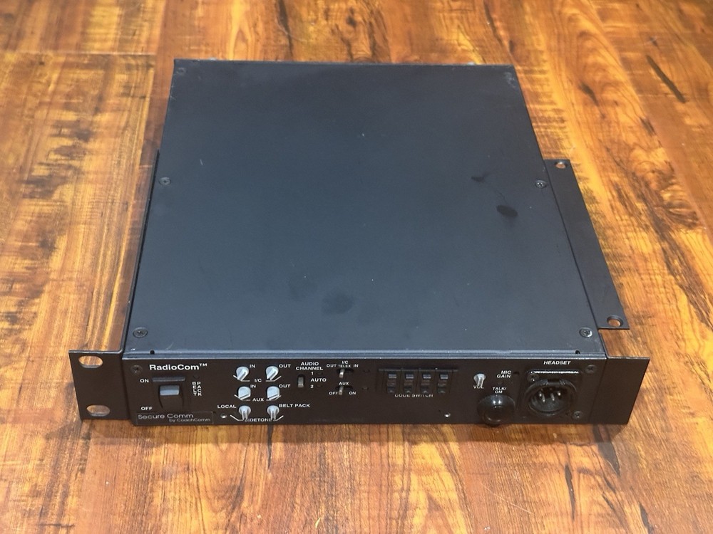 Telex RadioCom BTR-600C Secure Comm CoachComm UHF Intercom System Base Station