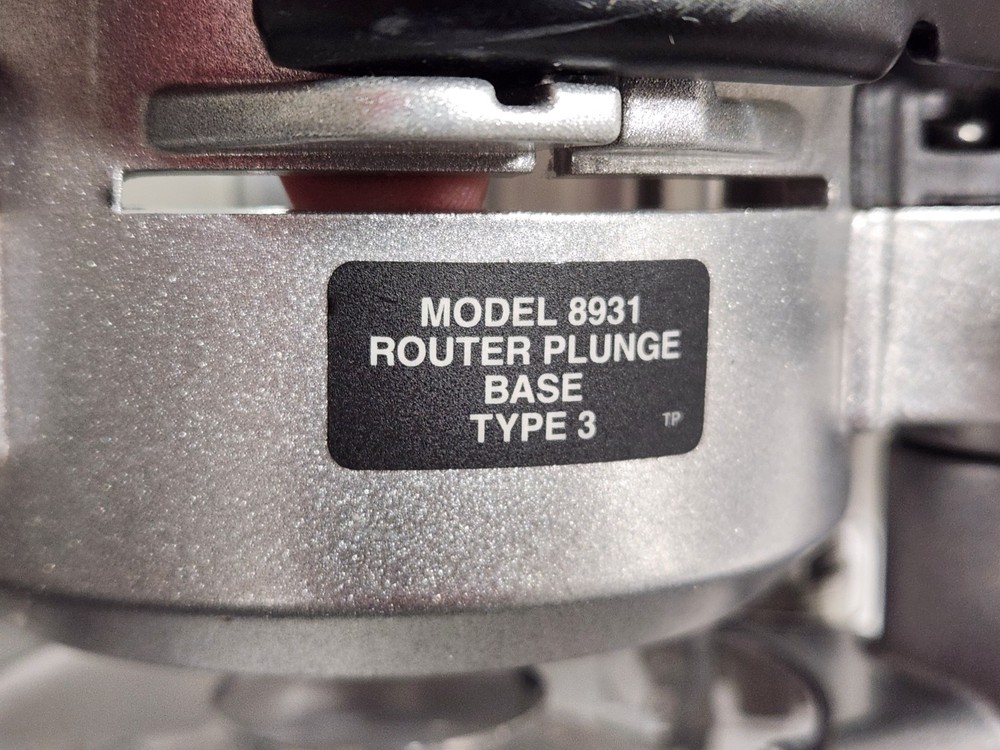 Porter-Cable 8931 Router Plunge Base Type 3