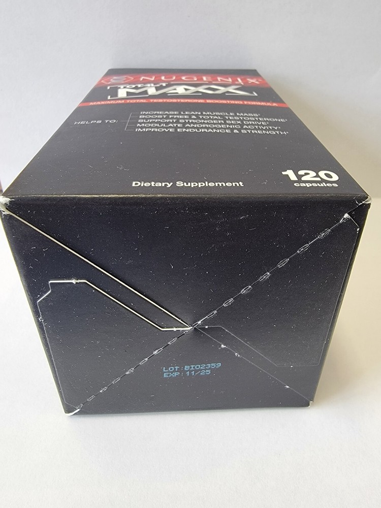 Nugenix Total T Maxx 120 Capsules