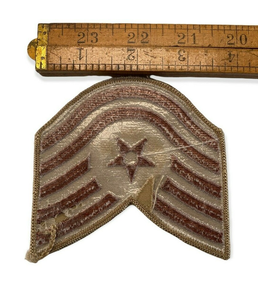 U.S. Air Force Technical Sergeant Desert Chevron Patch