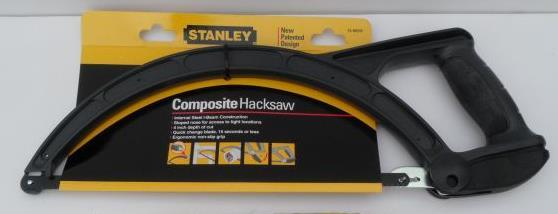 Stanly composite hacksaw Brand New 12" blade