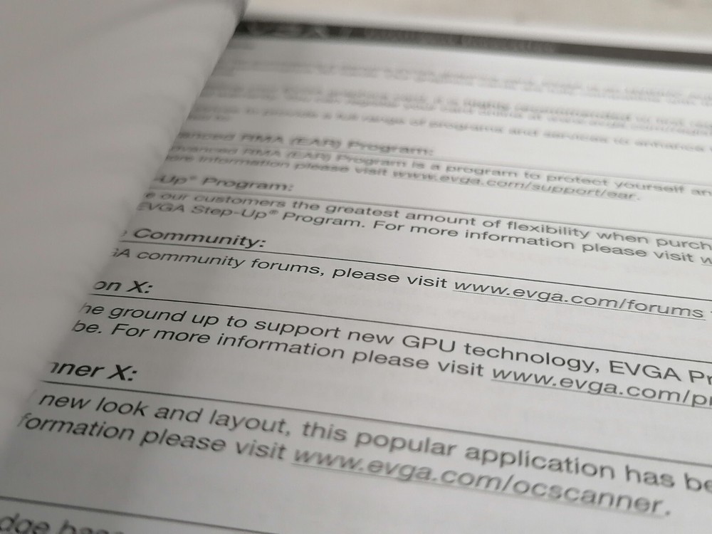 EVGA Graphics Card User Guide