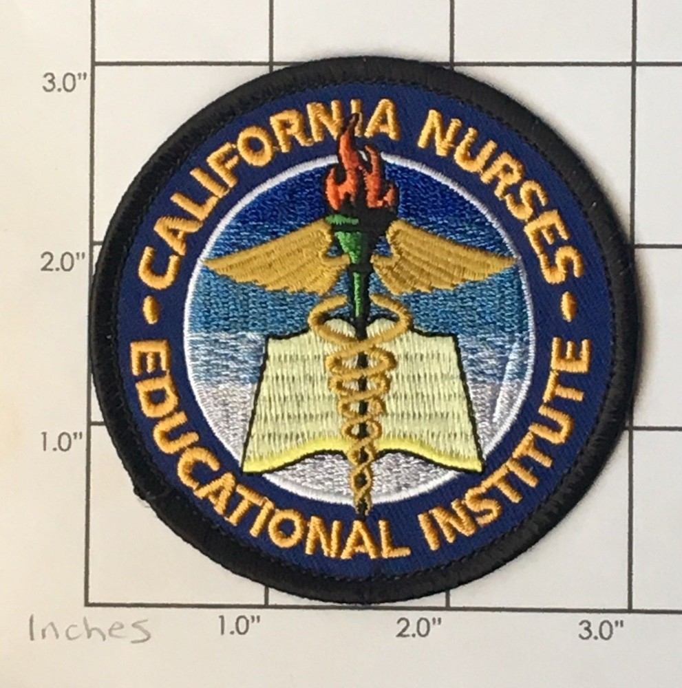 California Nurses Educational Institute Patch