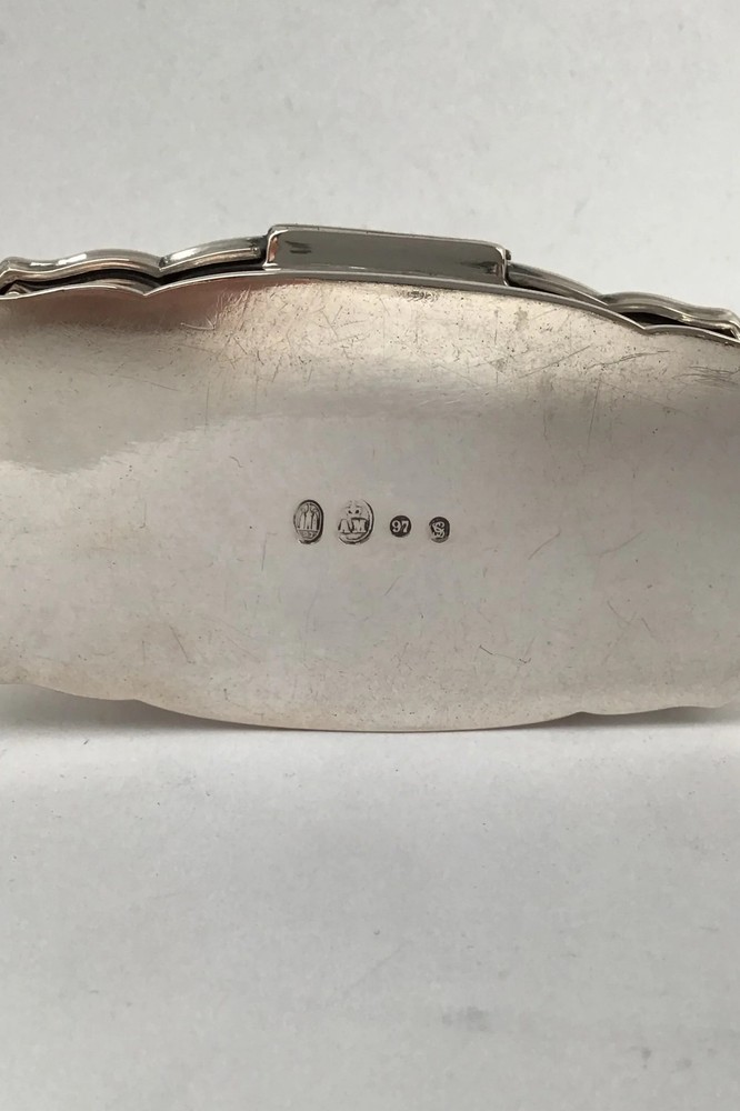 A Michelsen Silver (Snuff) Tin 1897