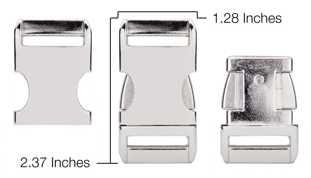 5 -1 Inch Aluminum Side Release Buckles