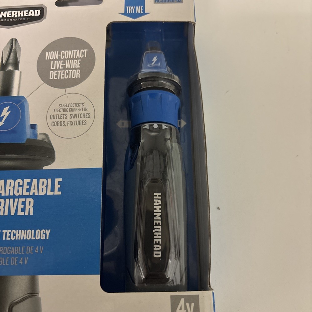 HAMMERHEAD Circuit Sensor 4-volt 1/4-in Cordless Screwdriver