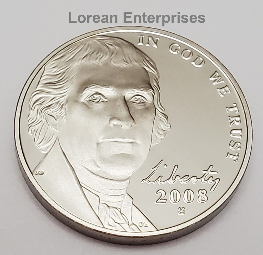 2008 S Jefferson Nickel ✼PROOF✼