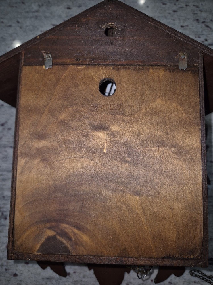 Large Older Black Forest Cuckoo Clock Refurbished And Working
