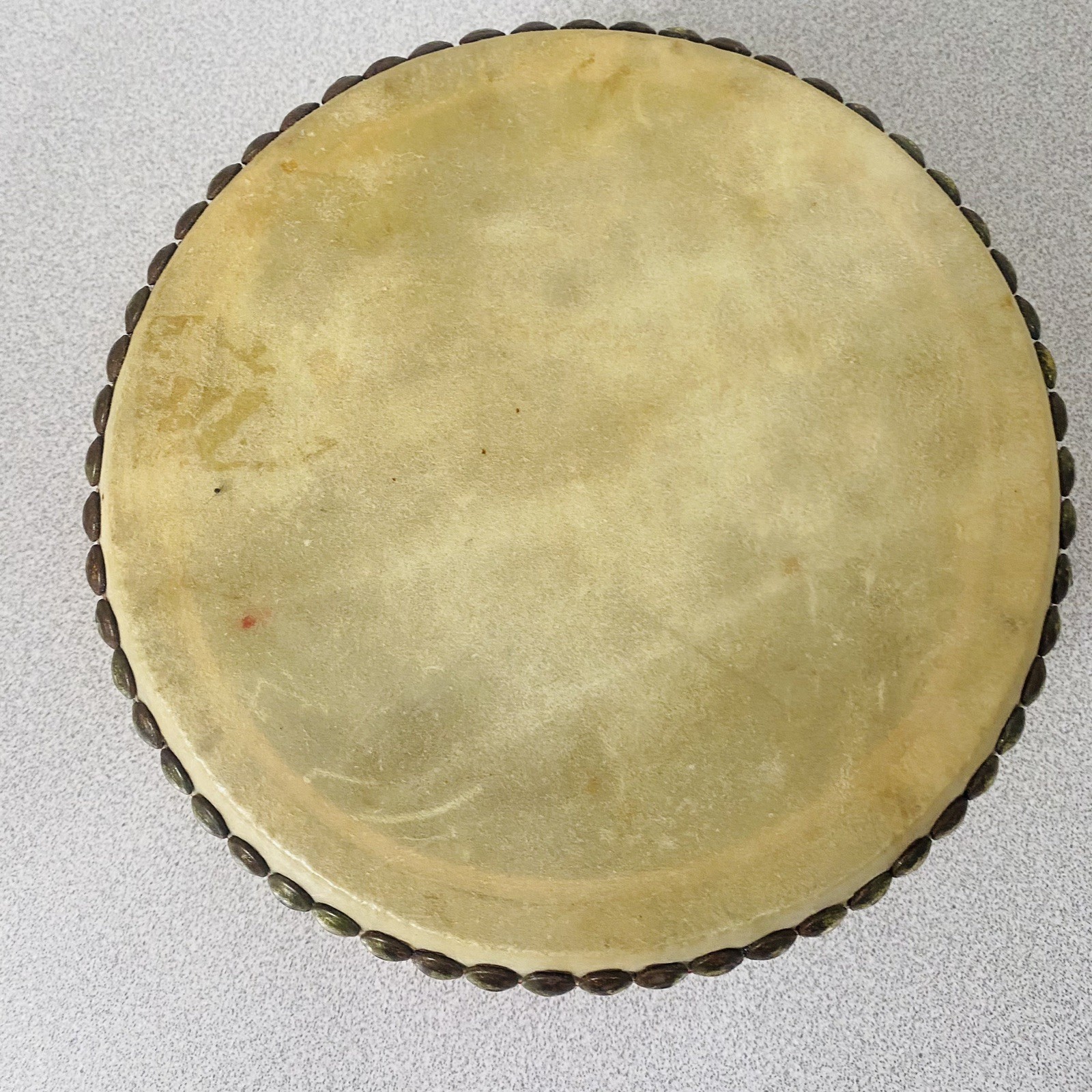 Chinese Red Dragon Dance Drum Double Sided Traditional Festival Parade Tanggu